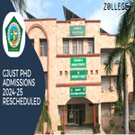 GJUST PhD Admissions 2025 Rescheduled